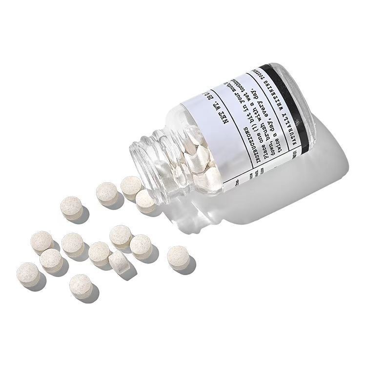 Zahnpasta -Tabletten aufweichen